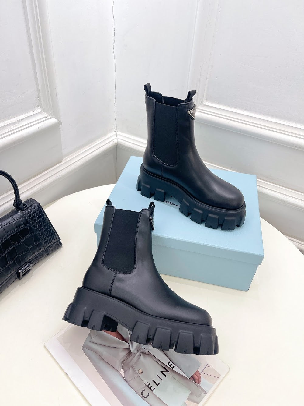 Ezyycart Bags Prada Luxury Heels --52820