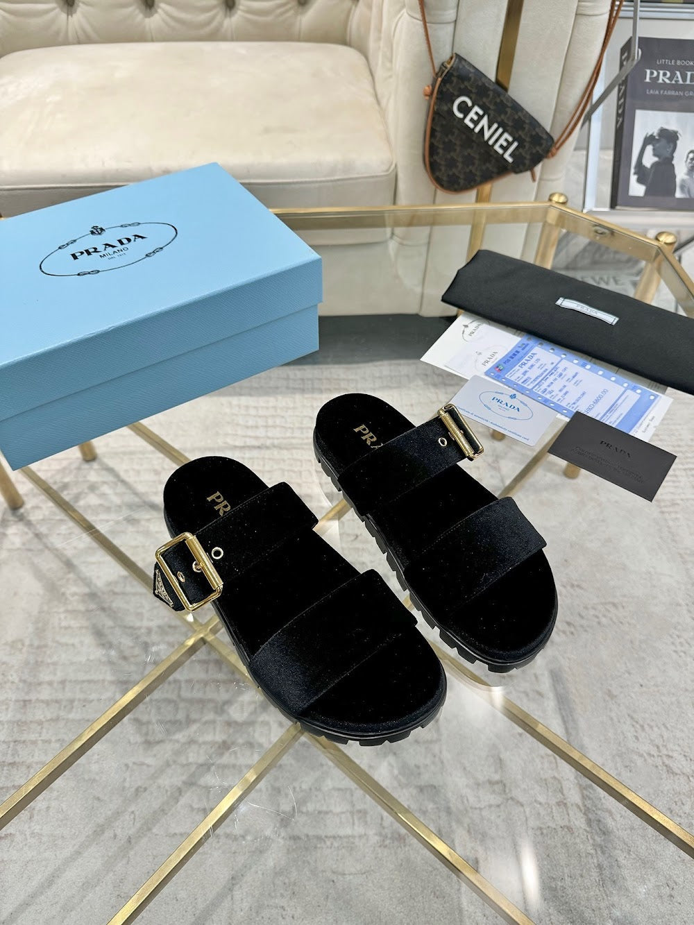 Ezyycart Bags Prada Luxury Heels --53211