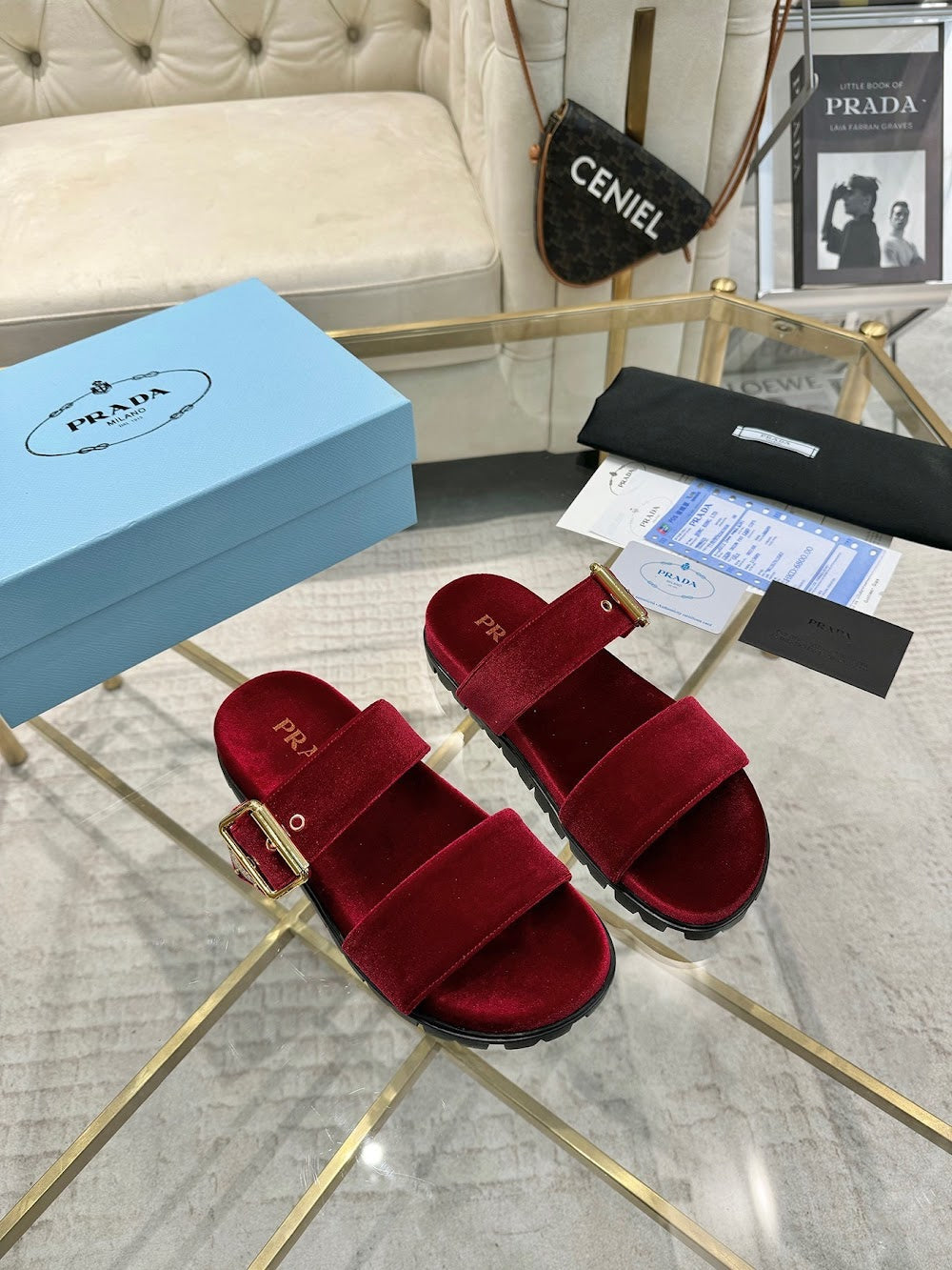 Ezyycart Bags Prada Luxury Heels --53483