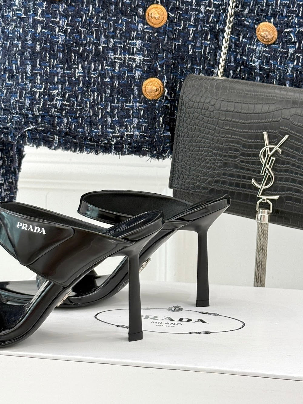 Ezyycart Bags Prada Luxury Heels --53140
