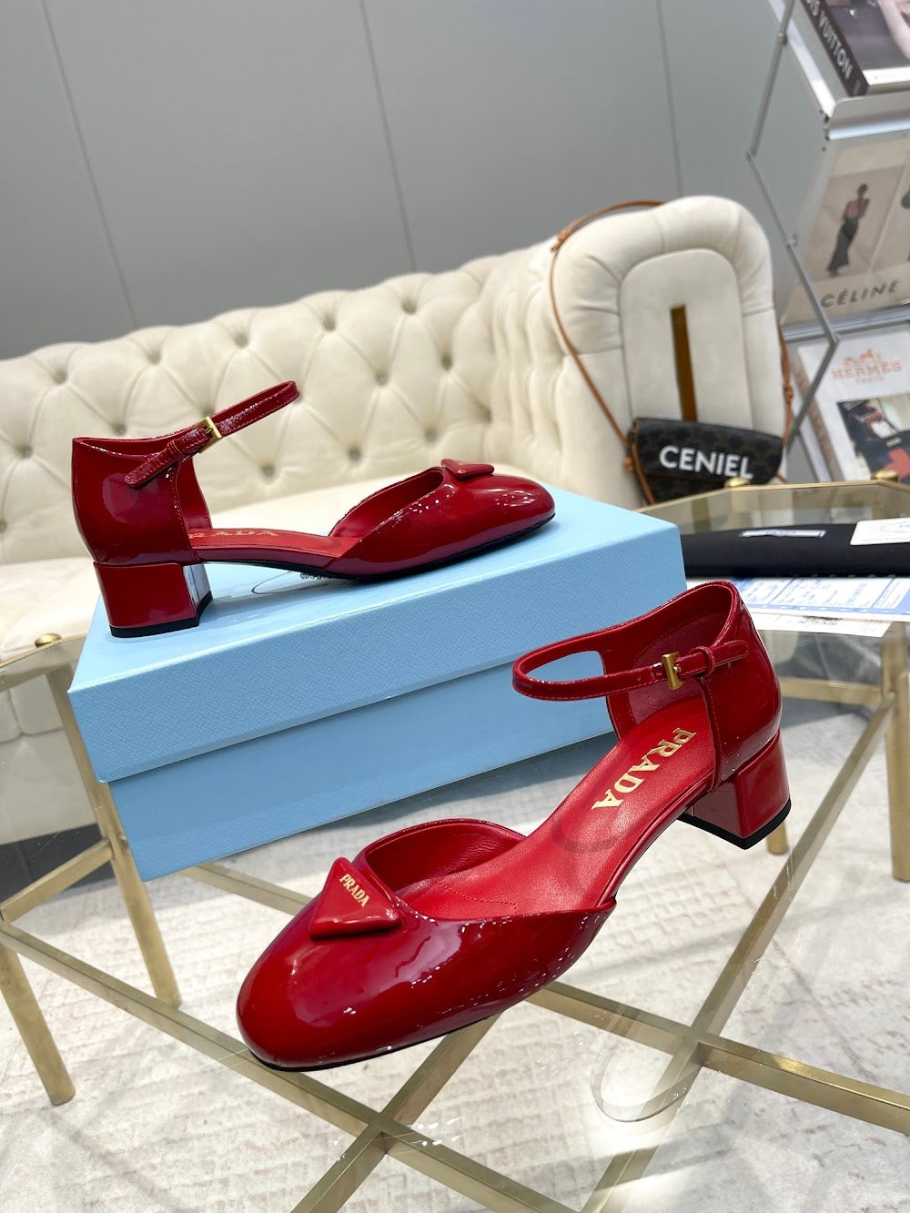 Ezyycart Bags Prada Luxury Heels --52964