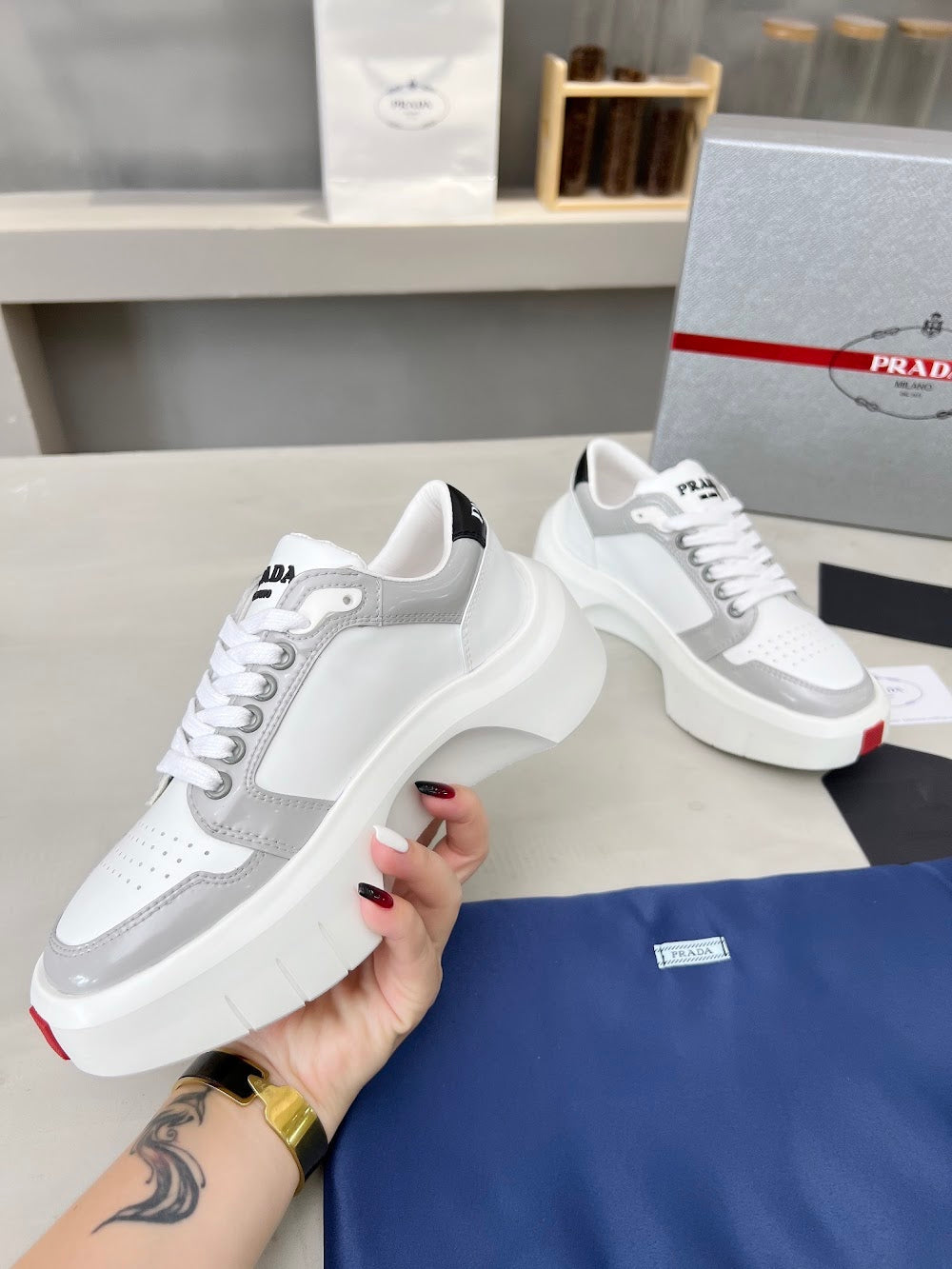 Ezyycart Bags Prada Luxury Heels --53065
