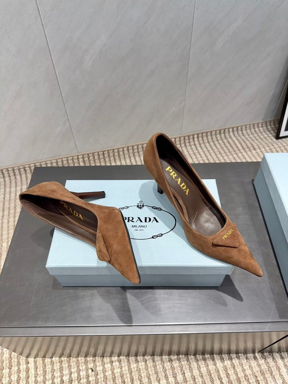 Ezyycart Bags Prada Luxury Heels --53099