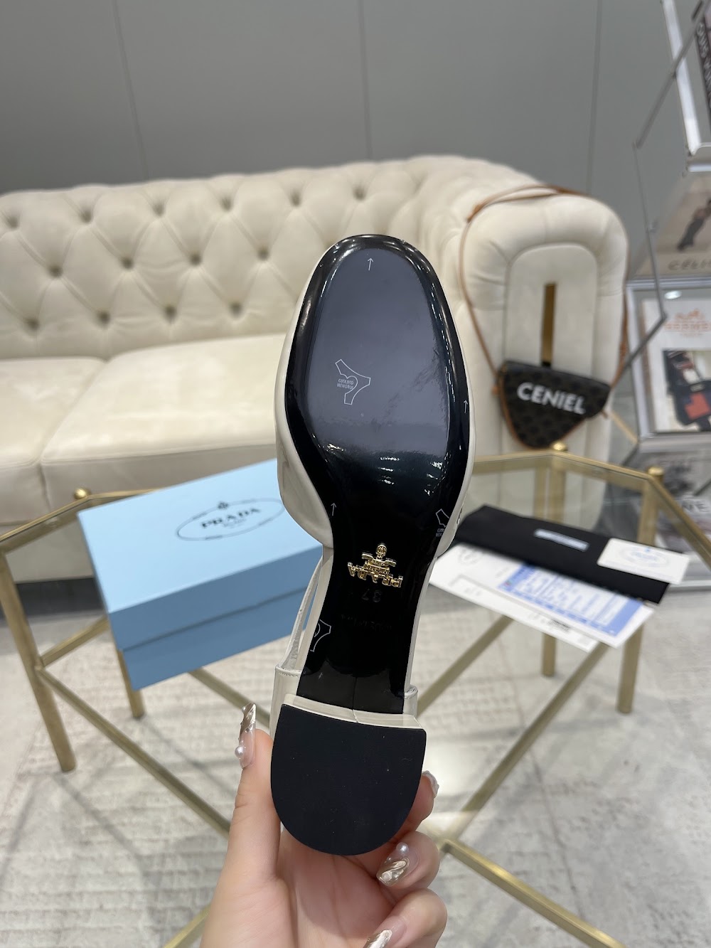 Ezyycart Bags Prada Luxury Heels --53303