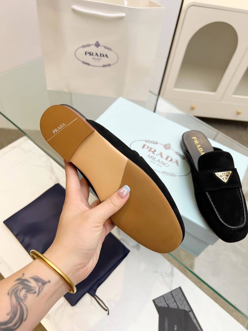 Ezyycart Bags Prada Luxury Heels --53504