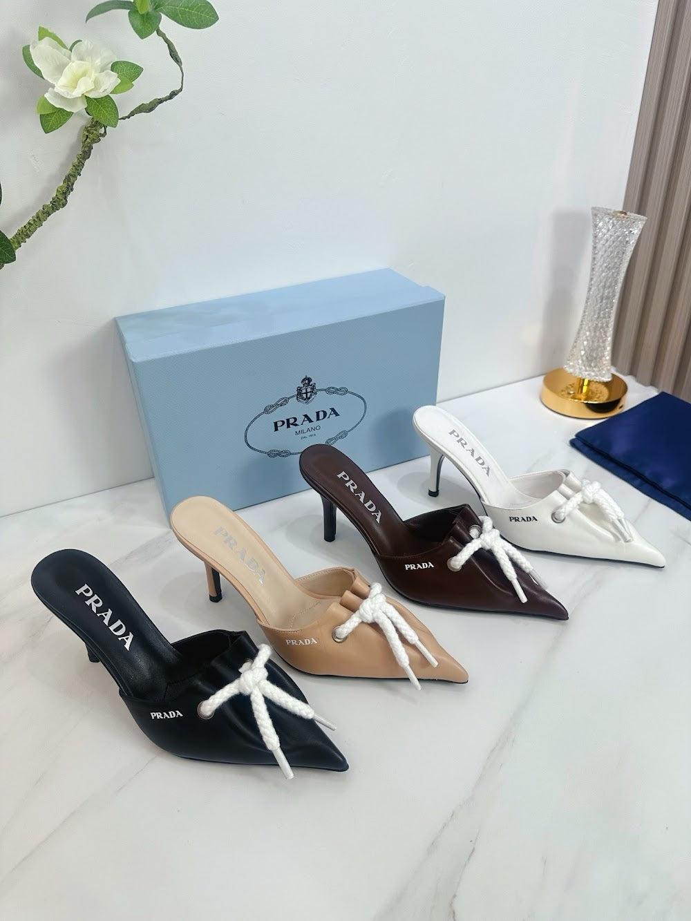 Ezyycart Bags Prada Luxury Heels --53501