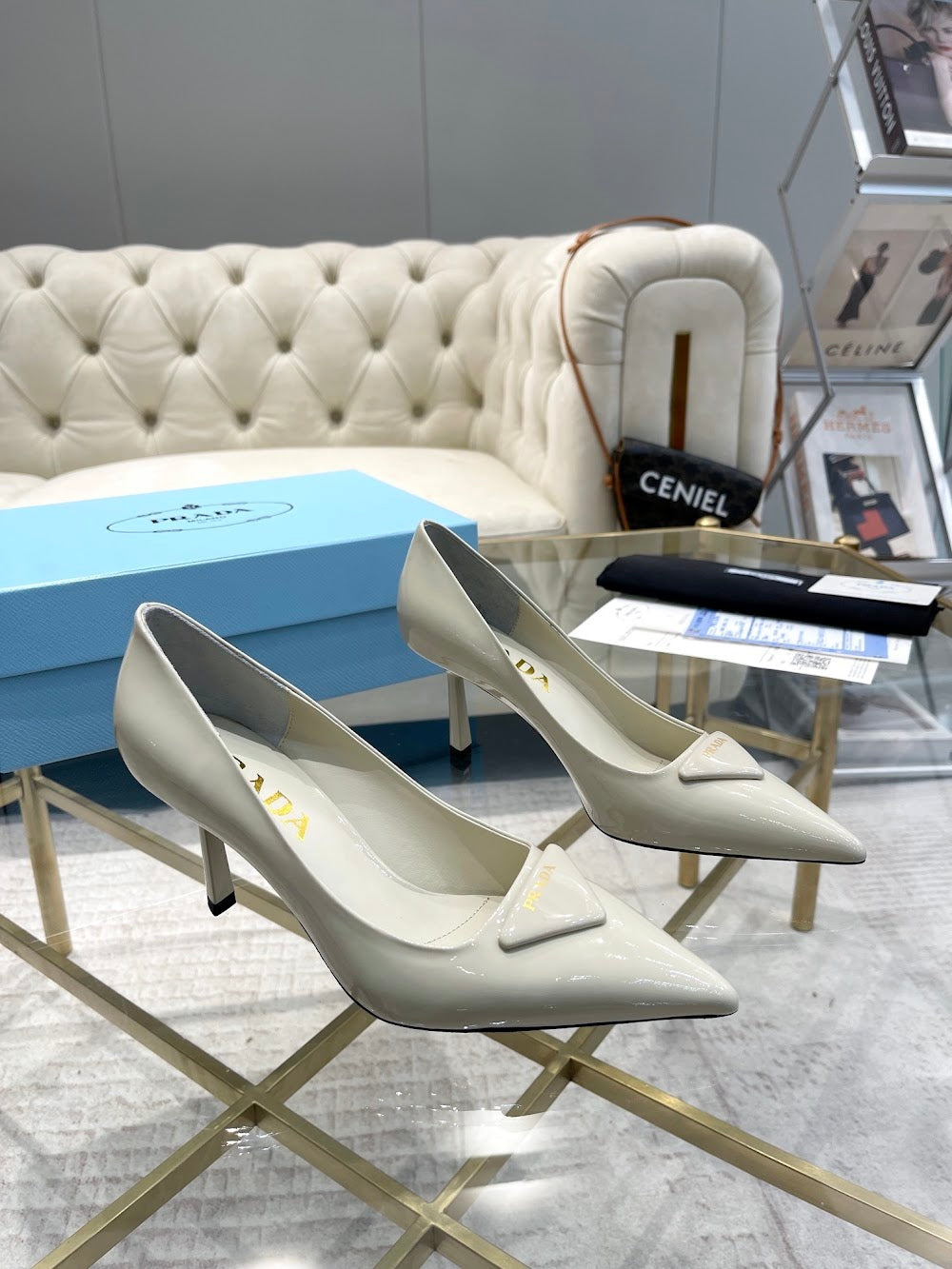 Ezyycart Bags Prada Luxury Heels --53348