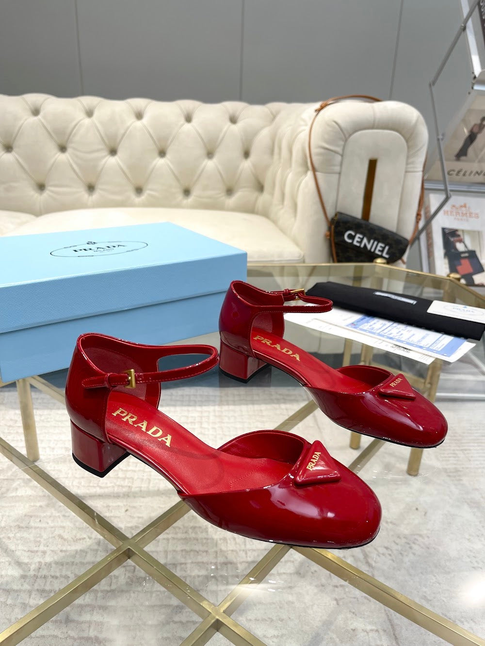 Ezyycart Bags Prada Luxury Heels --52964