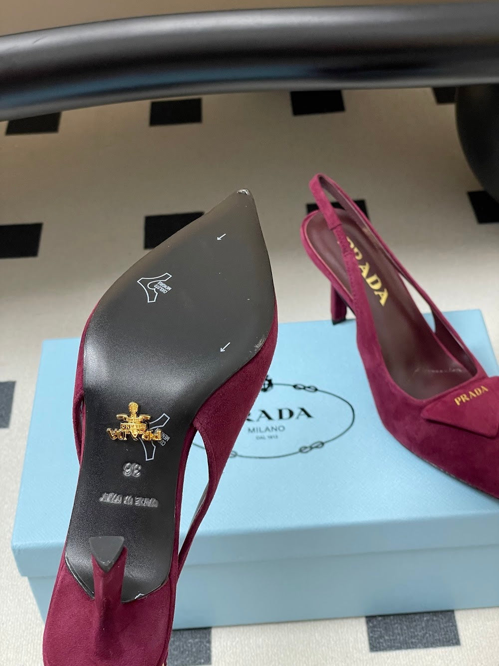 Ezyycart Bags Prada Luxury Heels --53087