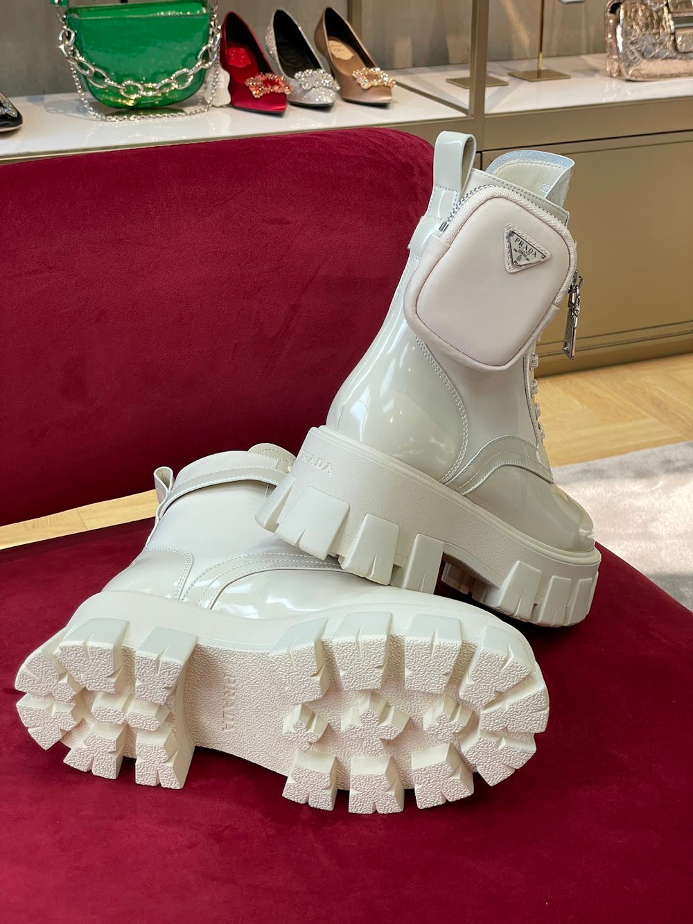 Ezyycart Bags Prada Luxury Heels --53144
