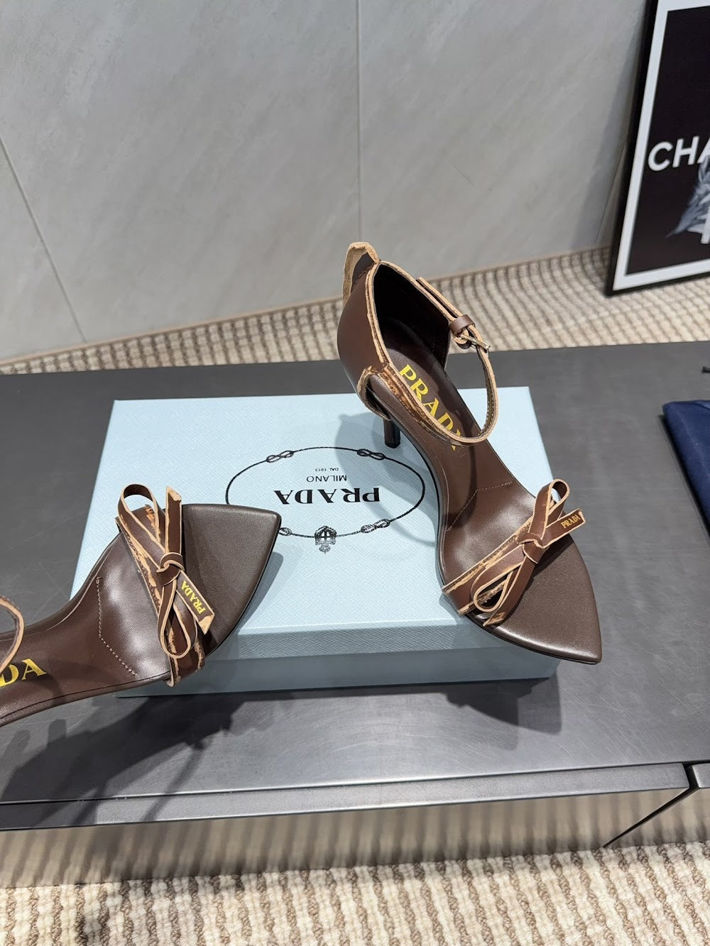Ezyycart Bags Prada Luxury Heels --52805