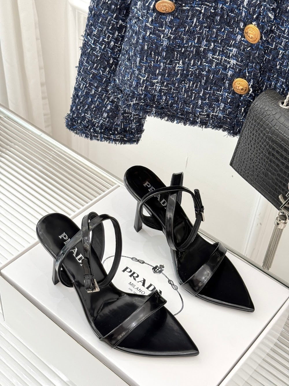 Ezyycart Bags Prada Luxury Heels --53228