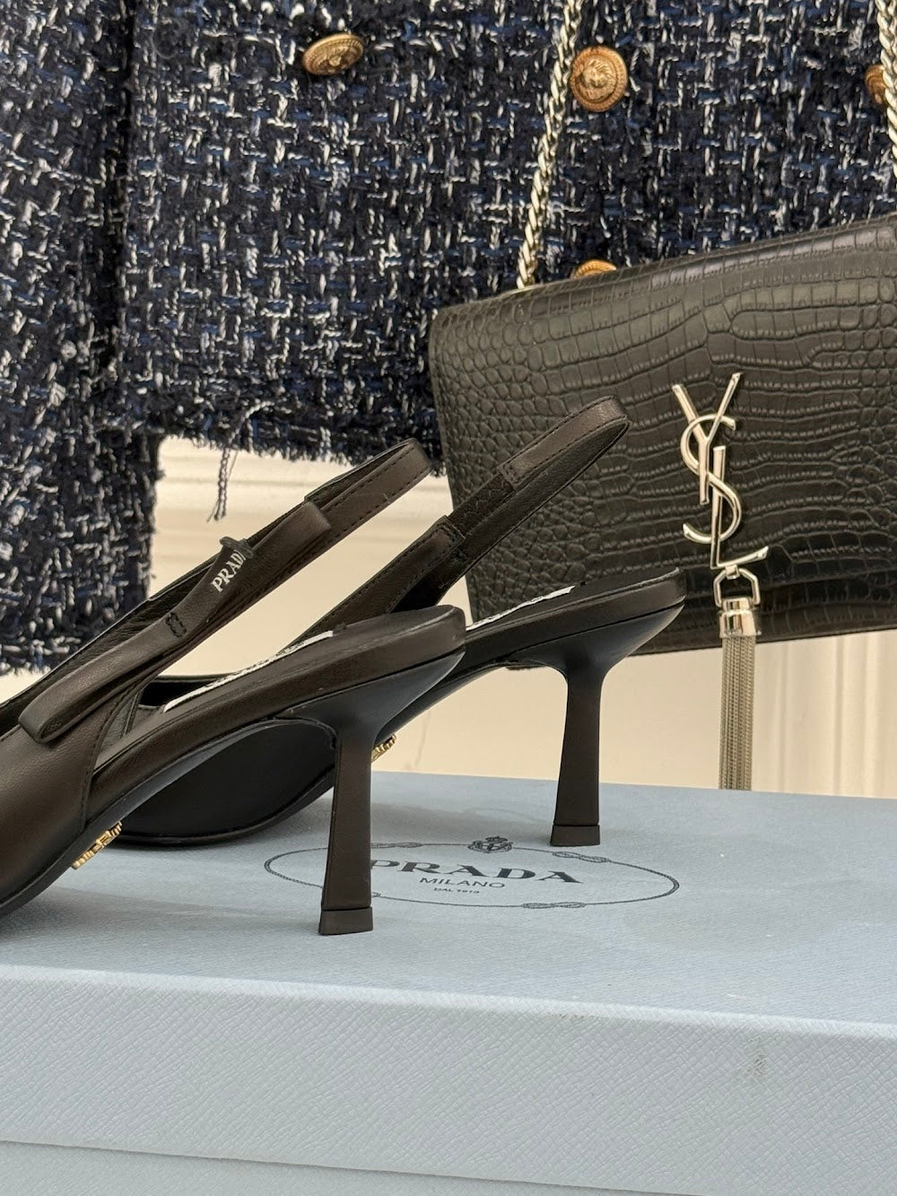 Ezyycart Bags Prada Luxury Heels --53539