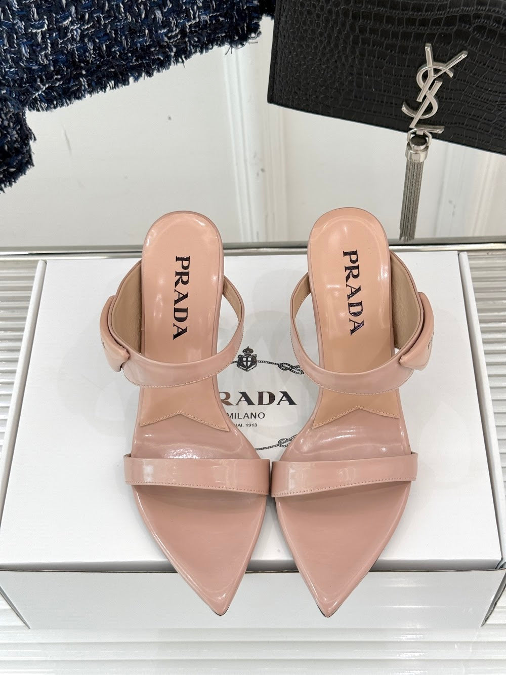 Ezyycart Bags Prada Luxury Heels --53043