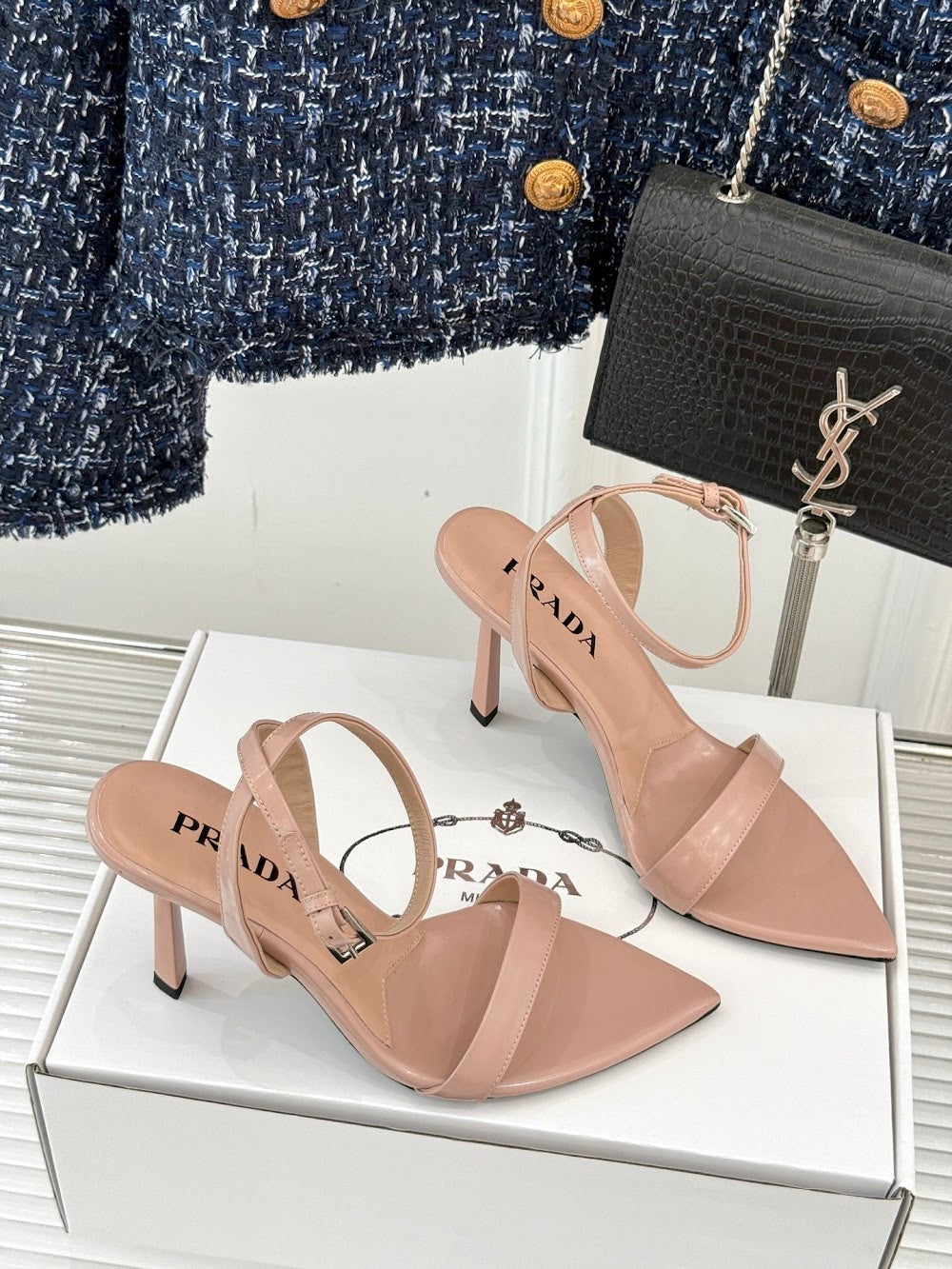 Ezyycart Bags Prada Luxury Heels --52754
