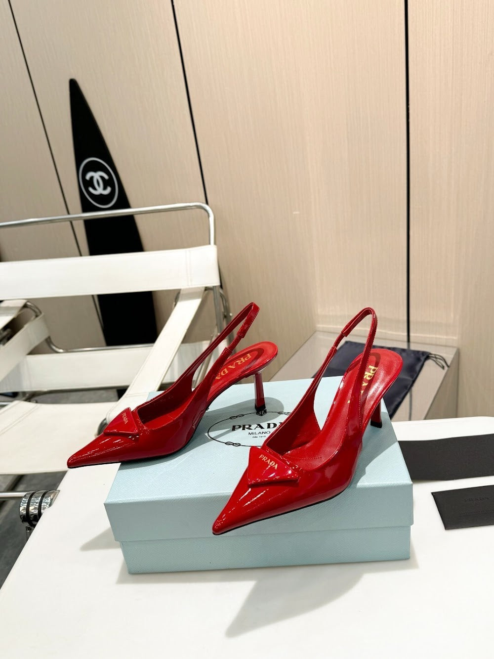 Ezyycart Bags Prada Luxury Heels --53401