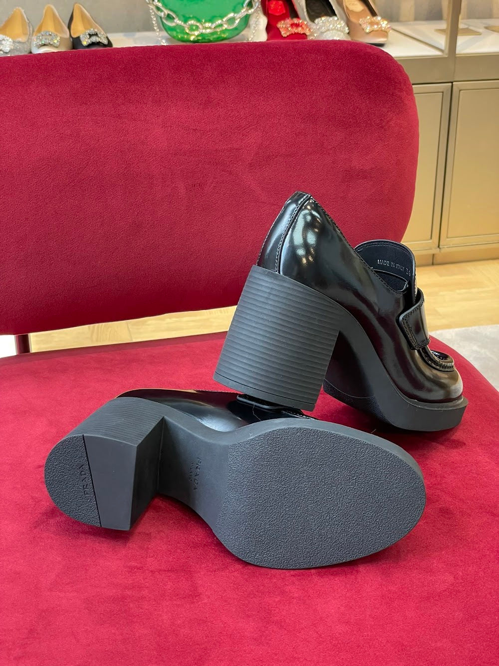 Ezyycart Bags Prada Luxury Heels --53215
