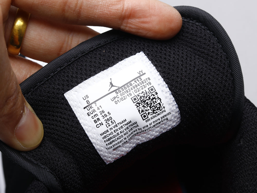 Ezyycart Bags AJ1 black and green toes