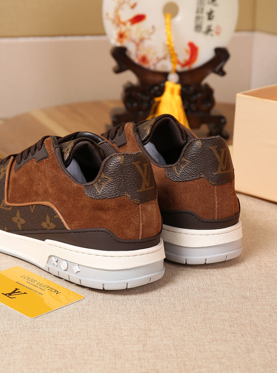 Anum Bags LUV SurfaMO In Monogram Brown Sneaker