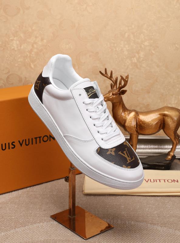 Anum Bags LUV Monogram Denim Brown and White Sneaker