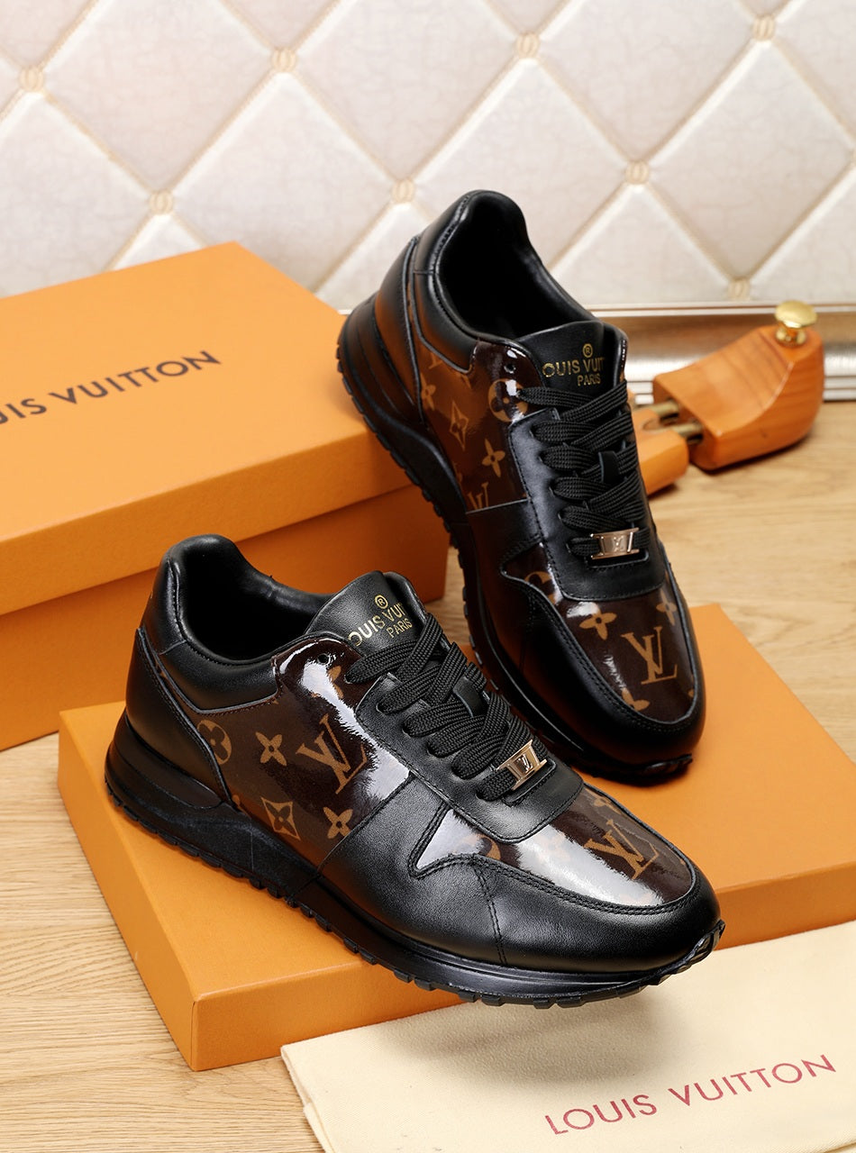 Anum Bags LUV Casual Black Brown Sneaker