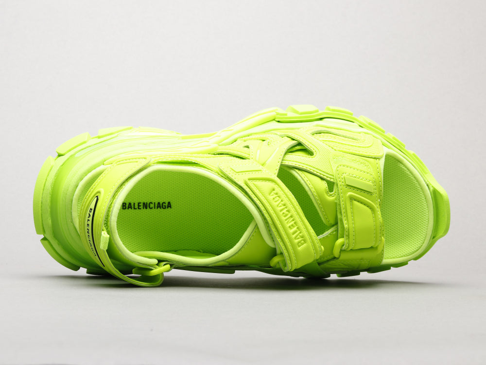 Ezyycart Bags Bla Green Track Sandals Sneaker