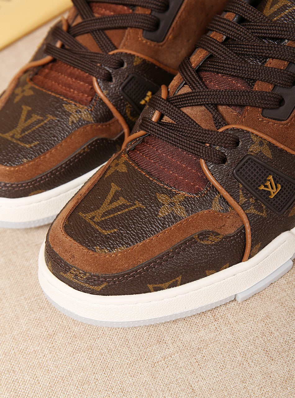 Anum Bags LUV Traners Vert Brown Sneaker