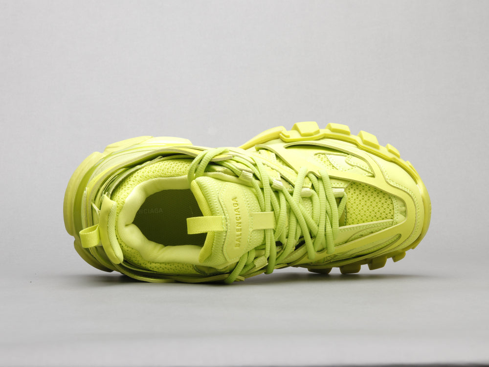 Ezyycart Bags Bla Track FluoresMOnt Yellow Sneaker