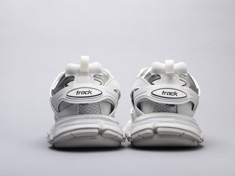 Ezyycart Bags Bla Track LED White Sneaker