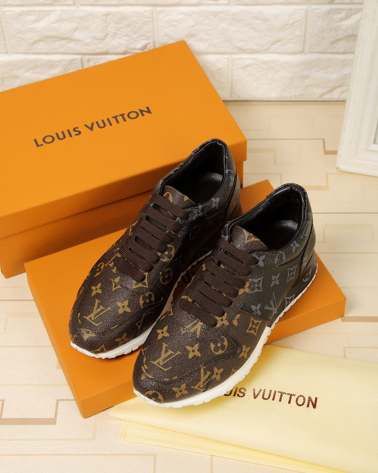 Anum Bags LUV Monogram Denim Brown Sneaker