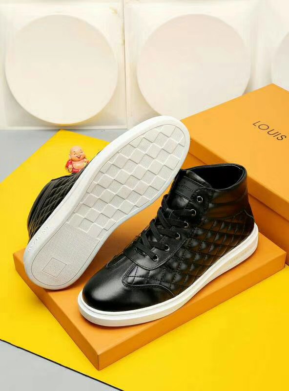 Anum Bags LUV HIgh Top Metal Black Sneaker