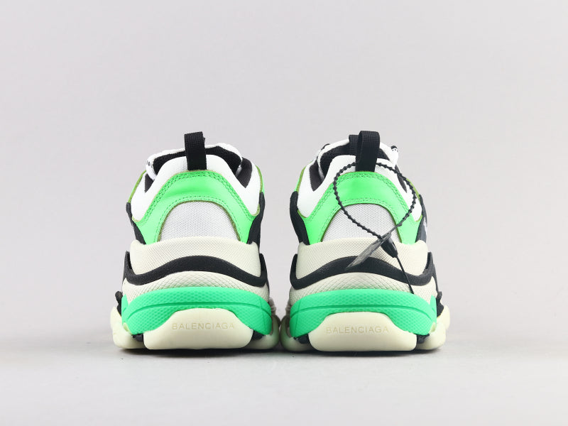 Ezyycart Bags Bla Triple S Black Green Sneaker