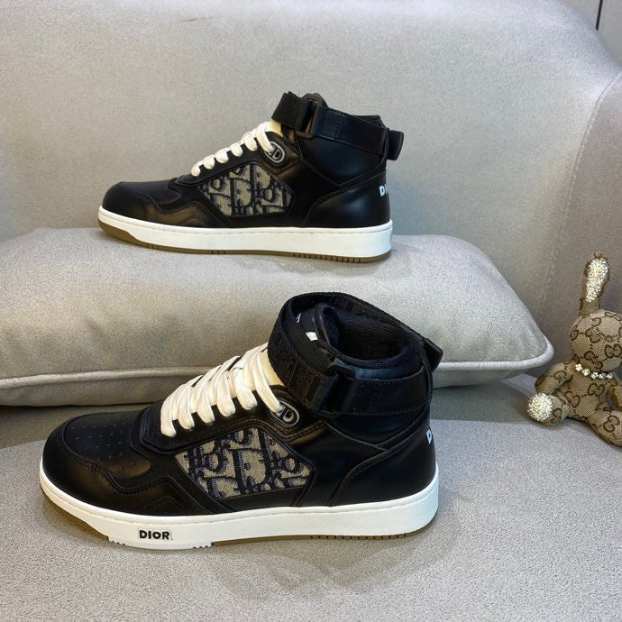 Anum Bags DIR B27 BLACK HIGH-TOP SNEAKER