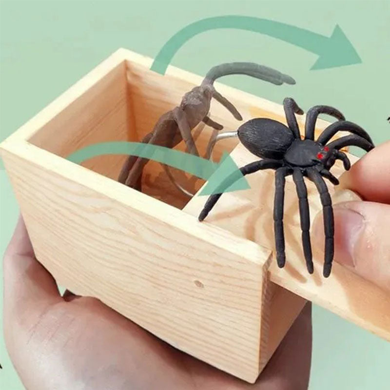 Gag-O-Matic Scherzbox mit Spinne – Für grenzenlosen Spaß