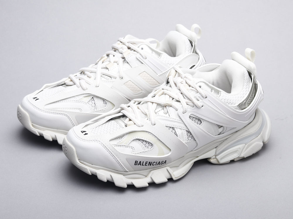 Ezyycart Bags Bla Track LED White Sneaker