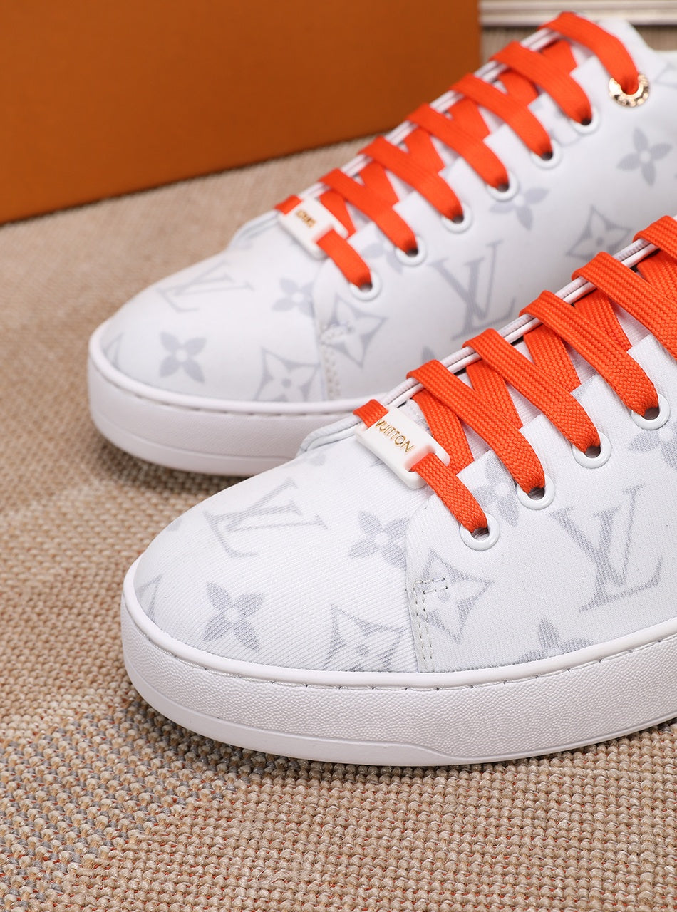 Anum Bags LUV Time Out Orange And White Sneaker