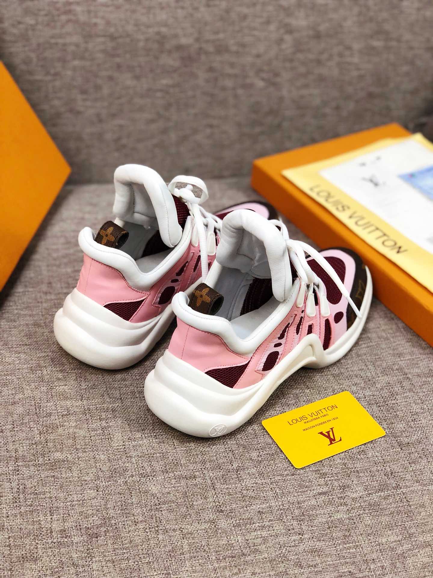Anum Bags LUV Archlight Pink Brown Sneaker