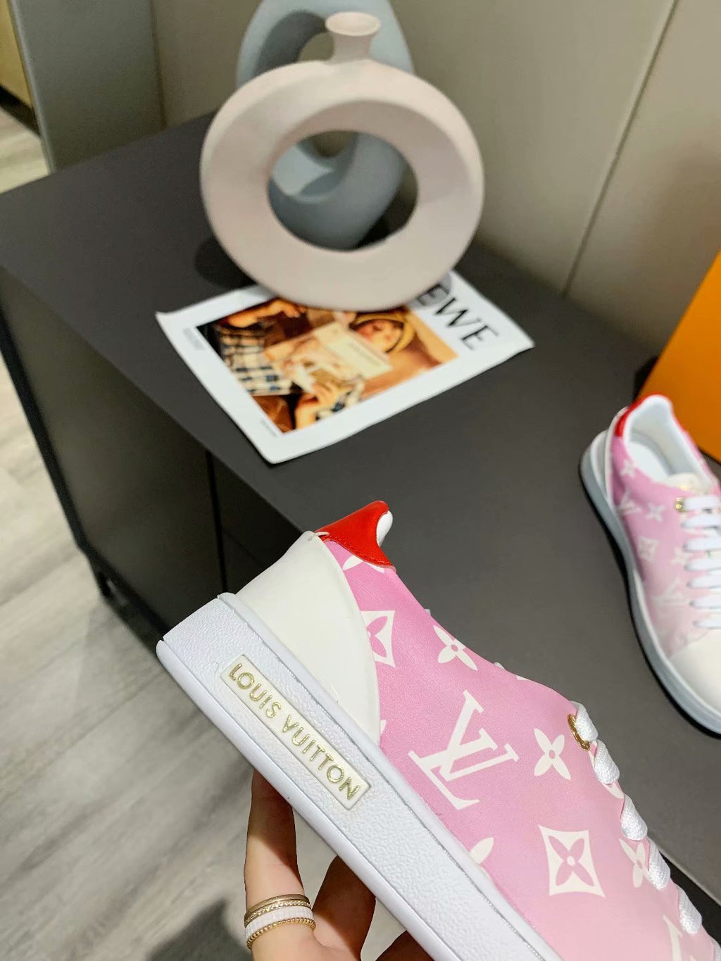 Anum Bags LUV Time Out Orange White Sneaker