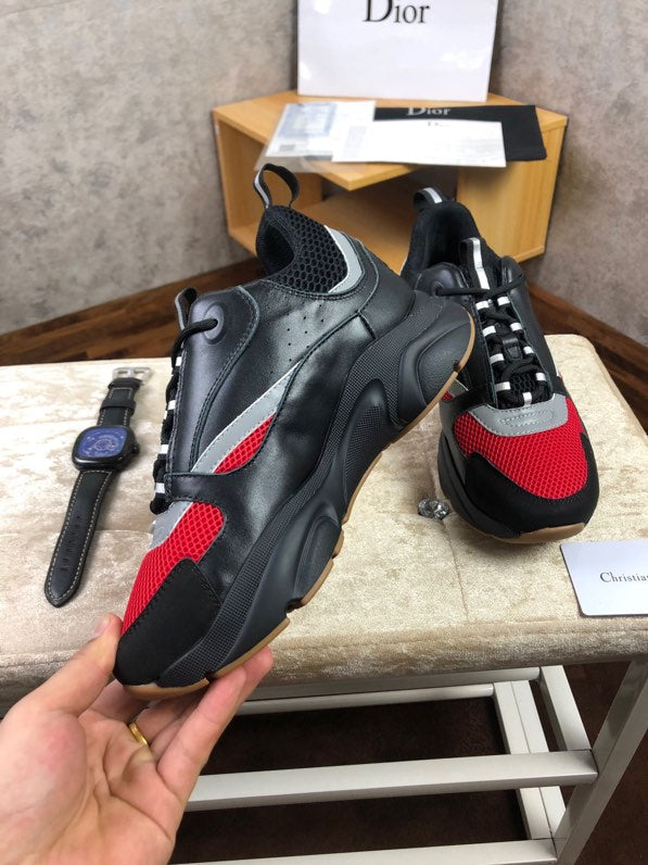 Anum Bags DIR B22 Black And Red Sneaker