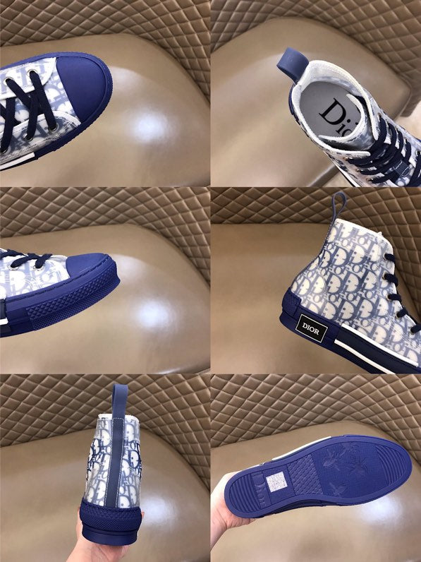 Anum Bags DIR B23 Blue HIGH-TOP SNEAKER