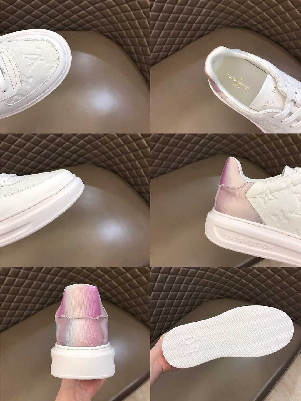 Anum Bags LUV Beverly Hills White Pink Sneaker