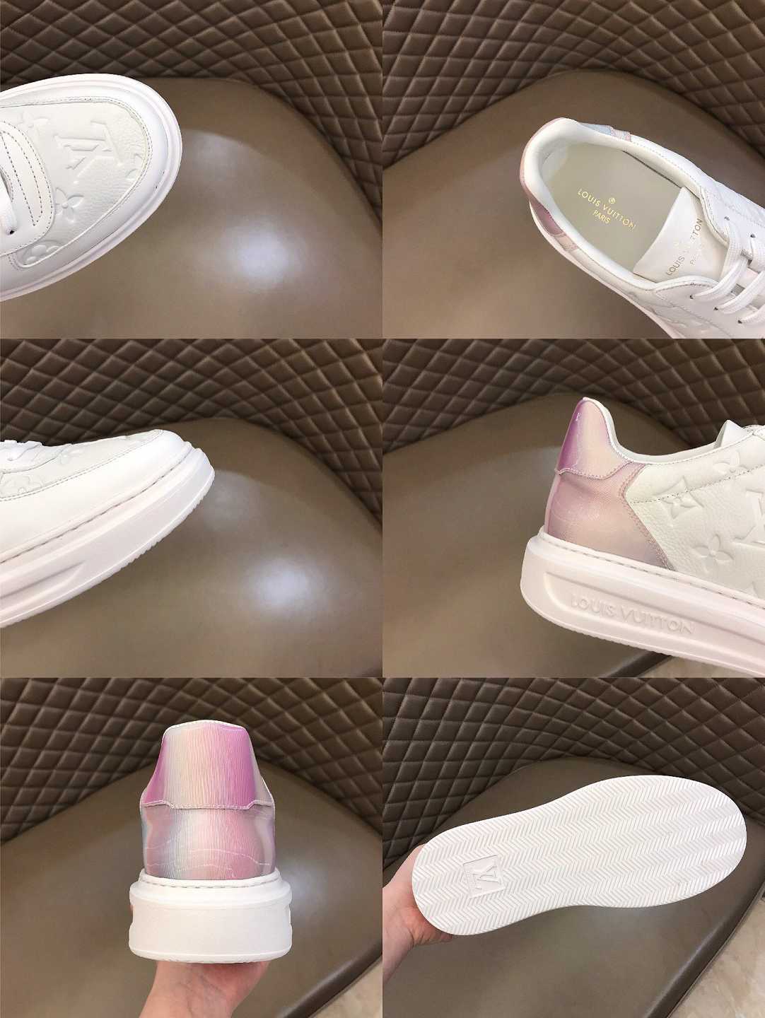 Anum Bags LUV Beverly Hills White Pink Sneaker