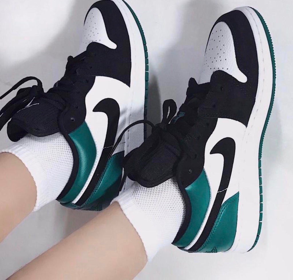 Ezyycart Bags AJ1 black and green toes