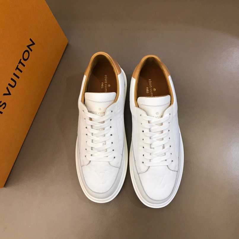 Anum Bags LUV Beverly Hills White Yellow Sneaker
