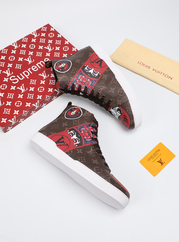 Anum Bags LUV Stellar Trainer Boot Brown Sneaker