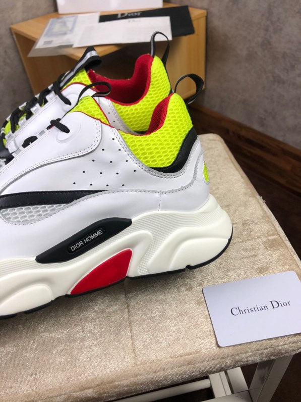 Anum Bags DIR B22 White And Yellow Sneaker