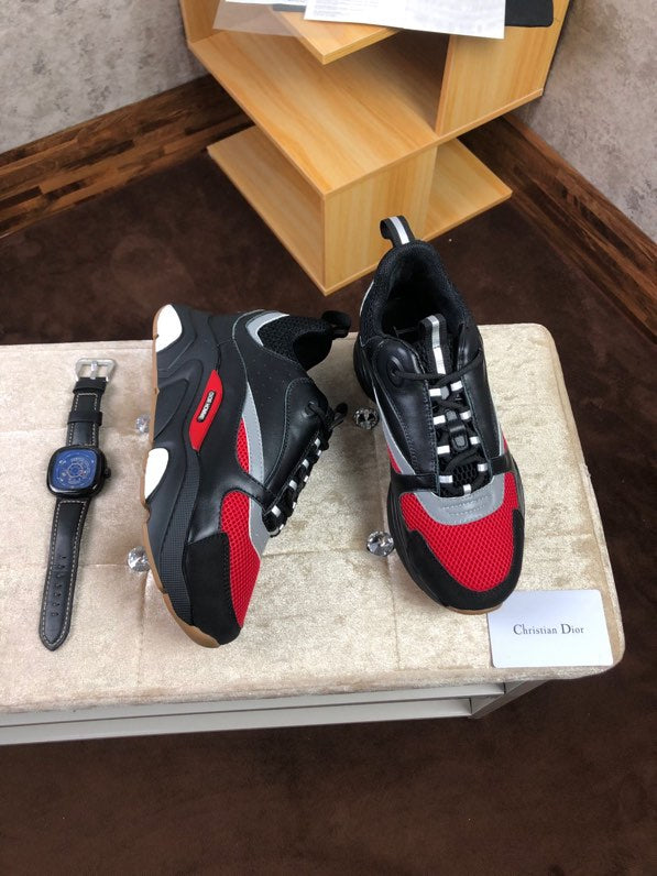 Anum Bags DIR B22 Black And Red Sneaker