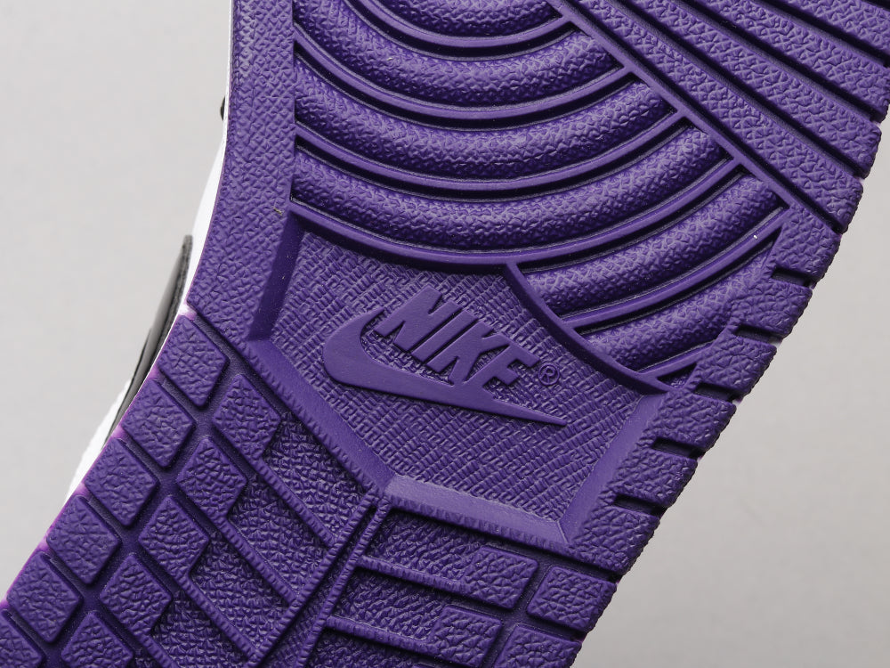 Ezyycart Bags AJ1 black and purple toes