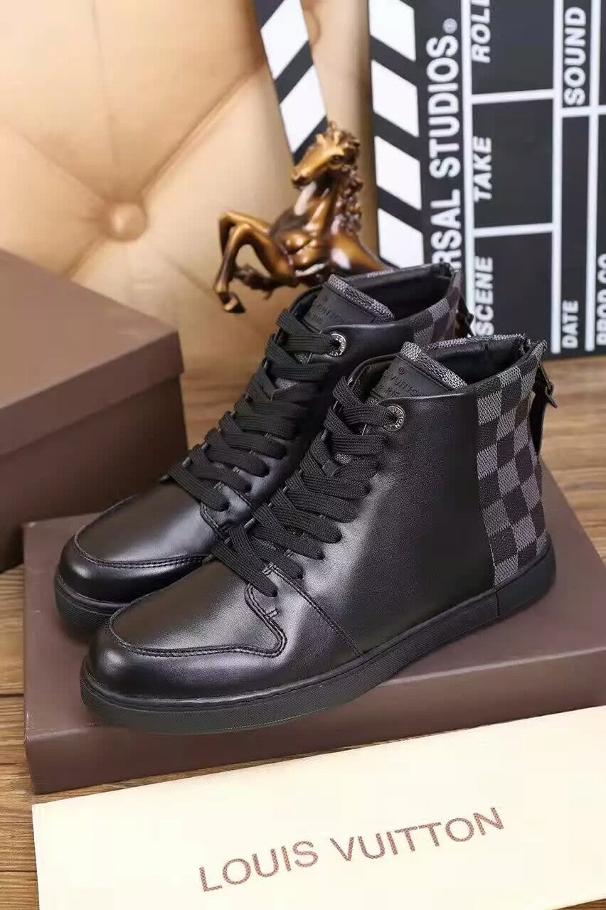 Anum Bags LUV HIgh Top Black Sneaker