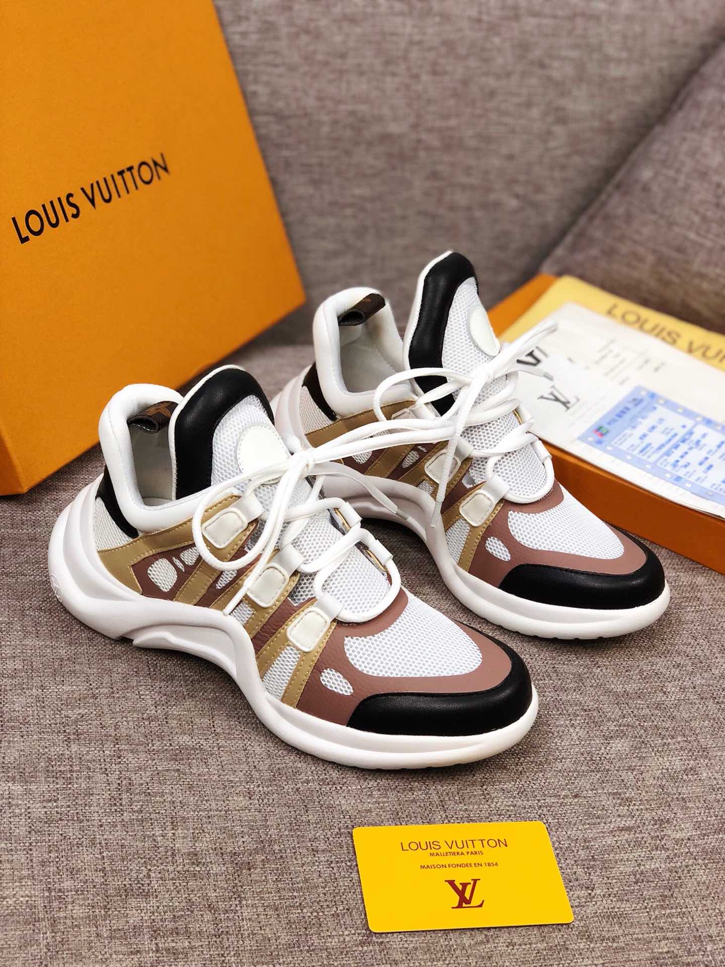 Anum Bags LUV Archlight Brown Black Sneaker